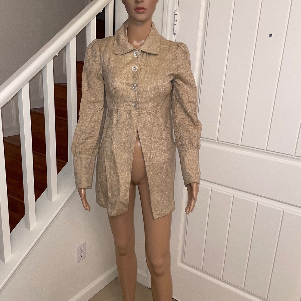 Vintage khaki Sparkle jacket.